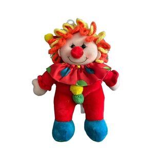 Commonwealth vintage jesty the clown plush doll/stuffed animal/8 inches￼